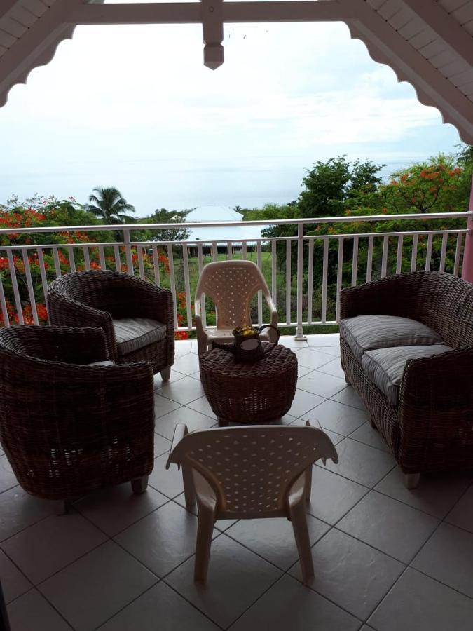 Habitation Du Chateau D'O - Vue Sur Mer Deshaies Exterior foto